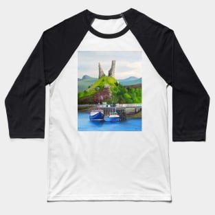 Kyleakin - Home Of The Scottish Midge Baseball T-Shirt